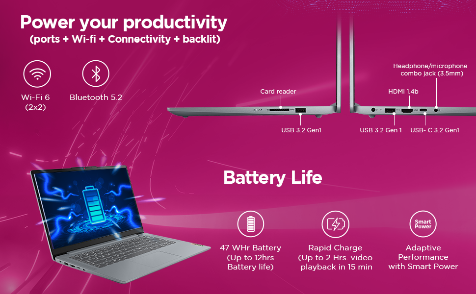 Battery and Charging Features