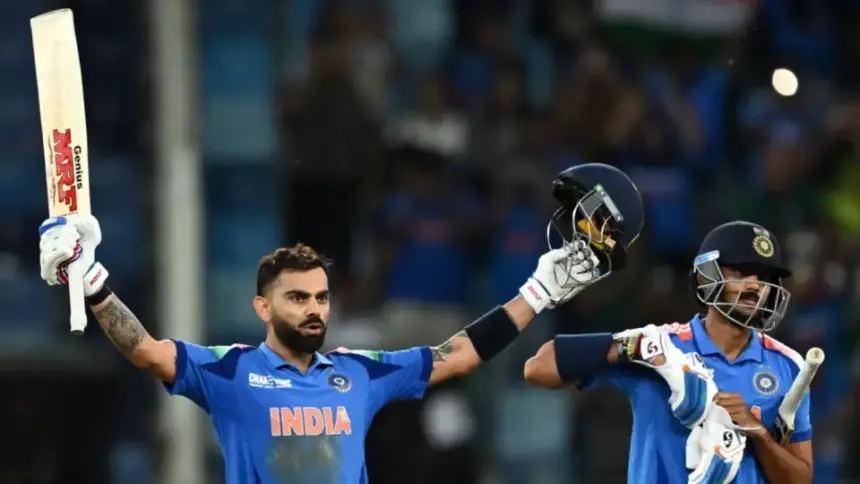 Virat Kohli slams 100, India breeze past Pakistan by six wickets