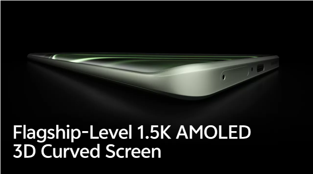 Design & Display – Stunning Curved Screen with Premium Look
