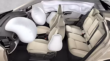 Safety: 6 Airbags anf 5-Star Safety Records