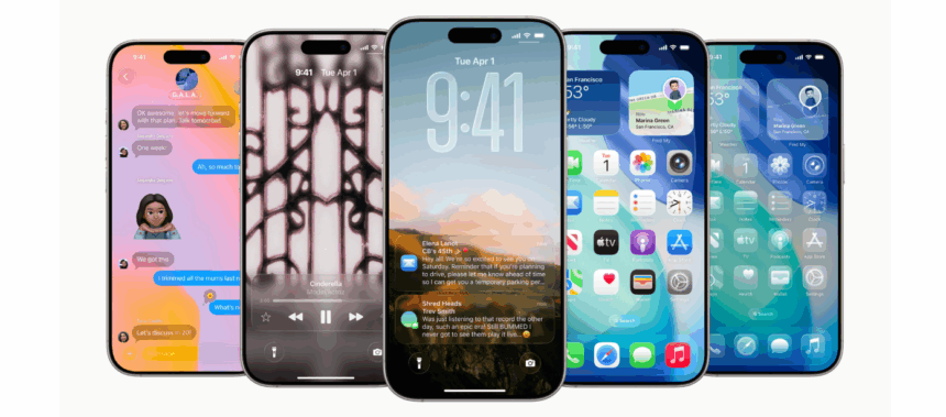 Apple Introduced iOS 26 – New Design and Powerful AI Experience